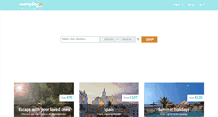 Desktop Screenshot of campings.com