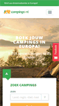 Mobile Screenshot of campings.nl