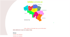 Desktop Screenshot of campings.be